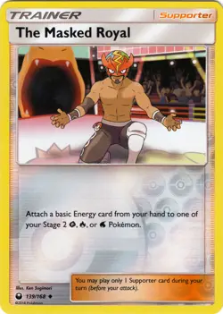LP Pokemon The Masked Royal - 139/168 - Uncommon - Reverse Holo Lightly Played C - Image 1