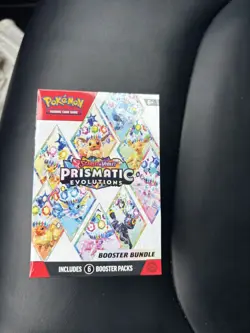 Pokemon TCG: S&V Prismatic Evolutions Booster Bundle (6pks) Factory Sealed - Image 1