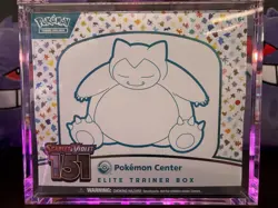 Pokemon 151 Pokemon Center Elite Trainer Box - No rips - Acrylic included - Image 1