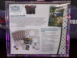 Pokemon 151 Pokemon Center Elite Trainer Box - No rips - Acrylic included - Image 2
