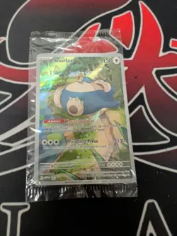 Pokemon TCG Snorlax SVP051 Scarlet & Violet 151 ETB Full Art Promo SEALED - NM/M - Image 1