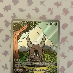 Pinsir 168/167 Holo Illustration Rare Pokemon TCG Twilight Masquerade - LP - Image 2