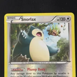 Snorlax 118/162 Reverse Holo XY BREAKthrough Pokemon English LP+ - Image 3