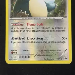 Snorlax 118/162 Reverse Holo XY BREAKthrough Pokemon English LP+ - Image 4