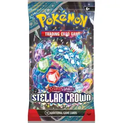 Pokemon Scarlet and Violet Stellar Crown - Booster Pack Sealed - Image 1