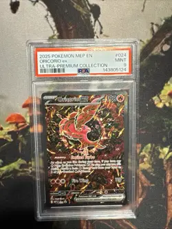 2025 POKEMON MEP EN ORICORIO ex #024 MINT ULTRA-PREMIUM COLLECTION PSA 9 - Image 1
