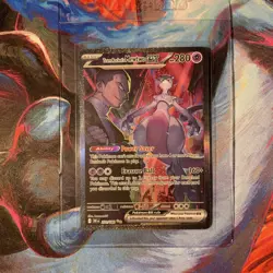Pokemon TCG Team Rockets Mewtwo EX 213/182 Full Art Destined Rivals English - Image 4