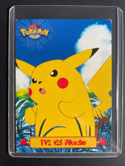 Pokemon '025 Pikachu 1999 Topps Movie Vintage LP - Image 3