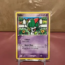 Pokemon Ralts EX Delta Species 81/113 Common Regular 50 HP English Nintendo - Image 1