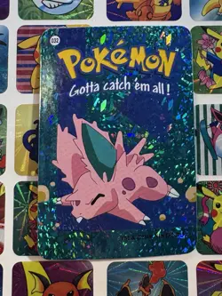 Pokemon 151 Vintage Pocket Monsters Vending HOLO Prism Sticker 2000 Nintendo - Image 2