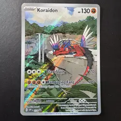 Pokemon TCG - Koraidon 014 Scarlet & Violoet - Black Star Promo Holo - NM - Image 3