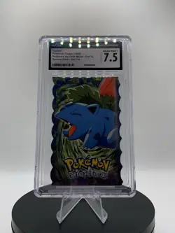 Pokemon Topps Ivysaur First Print Movie Die Cut 2 of 12 CGC 7.5 - Image 1