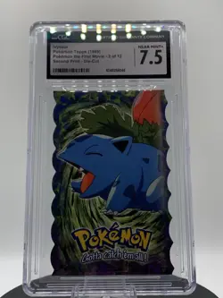 Pokemon Topps Ivysaur First Print Movie Die Cut 2 of 12 CGC 7.5 - Image 3