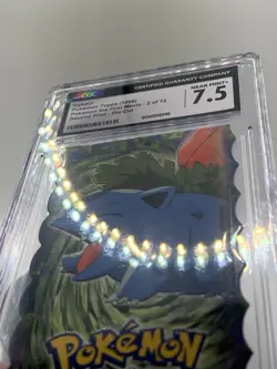 Pokemon Topps Ivysaur First Print Movie Die Cut 2 of 12 CGC 7.5 - Image 5