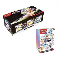 Pokemon TCG Prismatic Evolutions Surprise Box and Booster Bundle Factory Sealed - Image 5