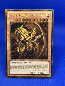 The Winged Dragon of Ra PGLD-EN031 Premium Gold 1st Edition Yugioh TCG🔥🔥🔥 - Image 1