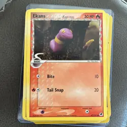Ekans 47/101 - EX Dragon Frontiers - Pokemon - Yuka Morii Art - Image 1