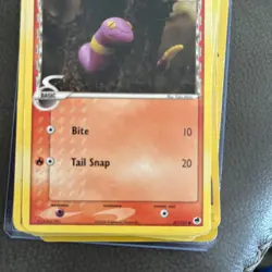 Ekans 47/101 - EX Dragon Frontiers - Pokemon - Yuka Morii Art - Image 4