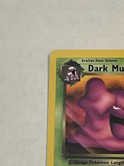 VTG Pokemon TCG Dark Muk 41/82 Team Rocket Non Holo Unlimited WOTC 2000 LP - Image 4
