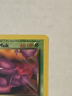 VTG Pokemon TCG Dark Muk 41/82 Team Rocket Non Holo Unlimited WOTC 2000 LP - Image 5