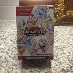 Pokemon TCG: S&V Prismatic Evolutions Booster Bundle (6pks) Factory Sealed - Image 1