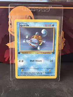 Pokemon Squirtle 1st Edition Team Rockets Series 68/82 - Image 1