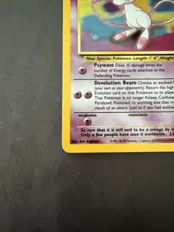 Mew Holo Black Star Promo #9 Pokemon TCG Vintage WOTC Promo - Image 5