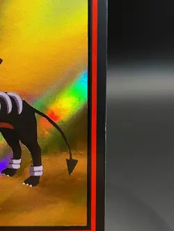 2025 POKEMON POKEDEX Kanto #229 HOUNDOOM Peru Edition Gold Holo Foil - Image 5