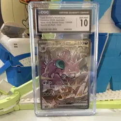 Pokemon Team Rocket's Nidoking ex 126/098 Special Art Rare Holo CGC 10 Japanese - Image 1