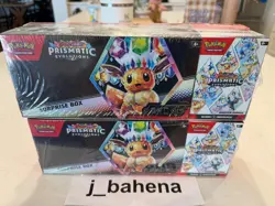 Pokemon Prismatic Evolutions Surprise Box & Booster Bundle Sams Club x2 🔥 - Image 1