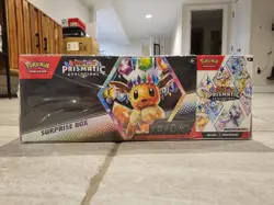 TWO Sam’s Club Pokemon Prismatic Evolutions Surprise Box + Booster Bundle - Image 3