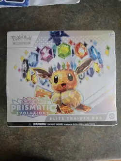 Pokemon Prismatic Evolutions Elite Trainer Box ETB New Sealed - Image 1