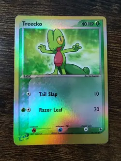 Pokemon Treecko 76/109 EX Ruby & Sapphire Reverse Holo - Image 1