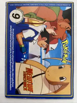 1999 Pokemon Burger King Poketrivia Eevee #133 HP Promo VINTAGE - Image 2