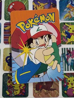 Pokemon 151 Vintage Pocket Monsters Vending HOLO Prism Sticker 2000 Nintendo - Image 5