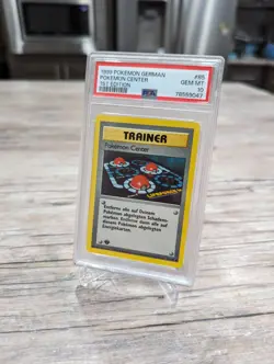 PSA 10 1ST EDITION BASE SET POKEMON CENTER GERMAN 85/102 GEM MINT - Image 2