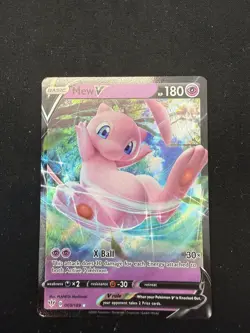Pokemon TCG Mew V 069/189 Darkness Ablaze Ultra Rare Near Mint - Image 1