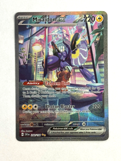 Pokemon TCG Miraidon ex 244/198 Special Illustration Scarlet & Violet Base Set - Image 1