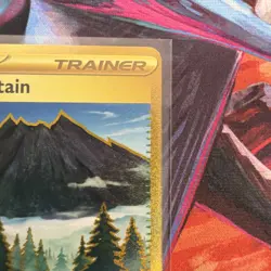 Gravity Mountain 250/191 Surging Sparks Gold Secret Rare Pokemon TCG NM/MINT - Image 3