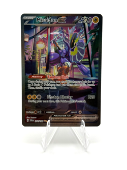 Pokemon Miraidon ex Special Illustration Rare Scarlet & Violet Base Set 244/198 - Image 1