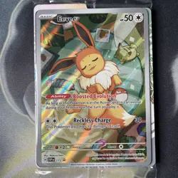 Pokemon TCG Eevee SVP 173 Prismatic Evolutions Black Star Promo SEALED - Image 2