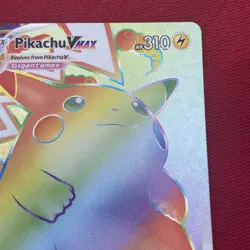 Pokemon TCG Vivid Voltage Pikachu VMAX Rainbow Rare #188/185 Secret Rare NM-M! - Image 5