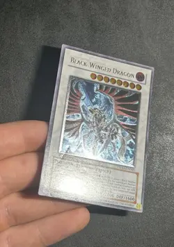 Yu-Gi-Oh Black-Winged Dragon TSHD-EN040 Ultimate Rare UTR 1st Edition - Image 3