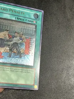 Yu-Gi-Oh Guard Penalty EOJ-EN045 Ultimate Rare 1st Edition - Image 3