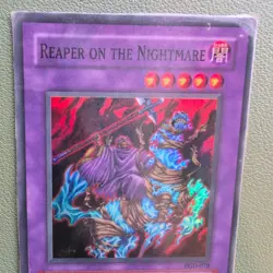 Reaper on the Nightmare Unl Ed Super Rare PGD-078 Yu-Gi-Oh! laminated - Image 2