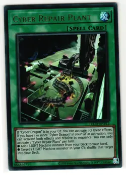 CYBER REPAIR PLANT LEDD-ENB12 ULTRA RARE YU-GI-OH TCG - Image 1