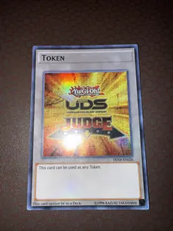 Yu-Gi-Oh! Token (Konami UDS Judge) -TKN4-EN026- Super Rare - Unlimited NM! - Image 1