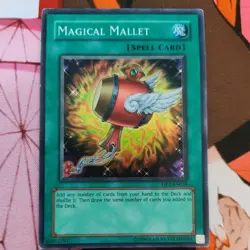 Yugioh Magical Mallet DP2-EN024 Super Rare MP - Image 1