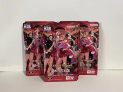 10x One Piece Card Game EB-03 One Piece Heroines Edition Sleeved Booster Pack - Image 1