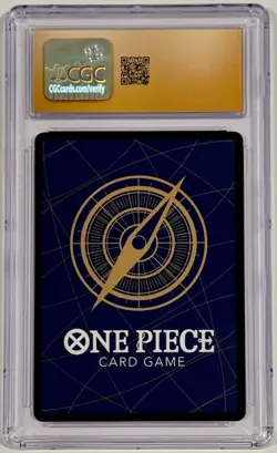2024 One Piece Monkey D. Luffy Saikyo Jump Promo P-075 CGC 10 Pristine - Image 2